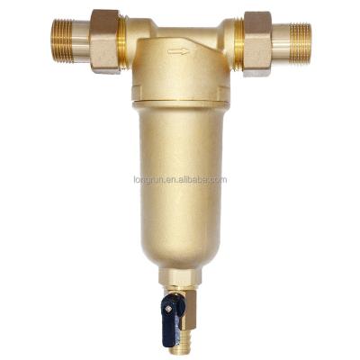 China Main Line Household Prefiltration Long Life Whole House Brass Water Pre Filter for sale