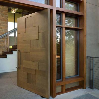 China S.Steel Door Waterproof Modern MDF Entry Door Pivot Door For Home for sale