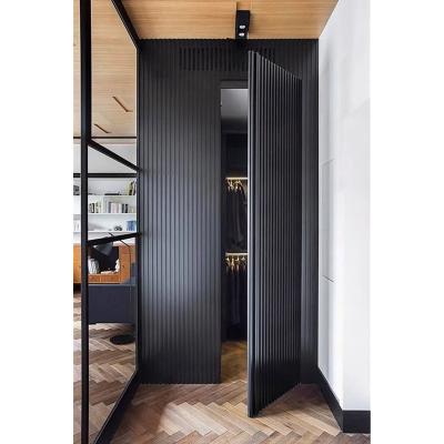 China Fire Protection Sinor Solid Wood Interior Flush Door Concealed Door Screen Design Modern Hidden Invisible Swing System for sale