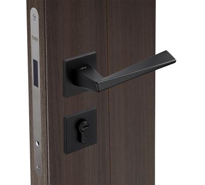 China Luxury American Indoor Simple Wooden Door Hotel Conference Room Door Lock Solid Wood Design for sale