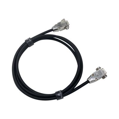 China RS232 Serial Communications 25ft D-Sub 9Pin DB9 Female To Female With Crossover Cable RS232 To Serial Cables For Computer for sale