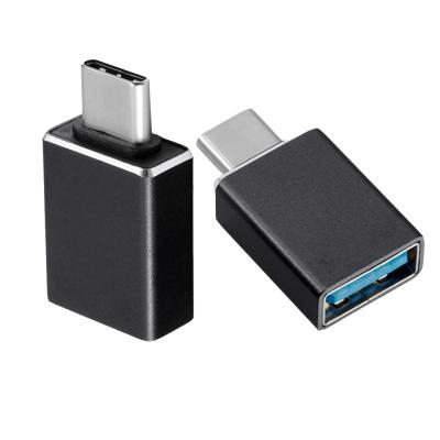 China Mac Pro USB Type C Male to USB A 3.0 Female OTG Adapter for sale