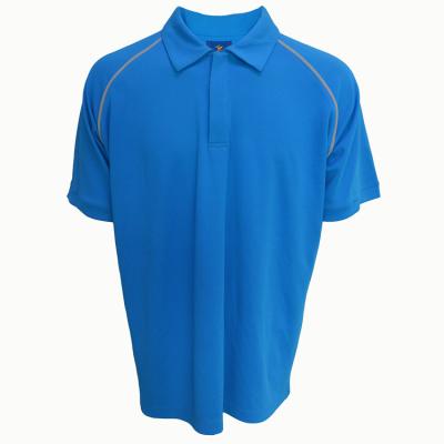 China High Quality Anti-pilling Performance UPF Polyester Men's Polo T-Shirts for sale