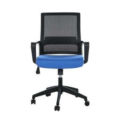 China Adjustable (height) Revolving Mesh Fabric Staff Office Chairs Rotating Adjustable Computer Desk Chairs  with best Price for sale