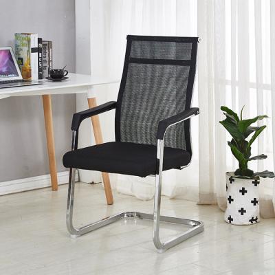 China Other Factory Modern Style Office Furniture High Back Ergonomic Full Mesh Material Stainless Steel Bow Leg Office Chair for sale