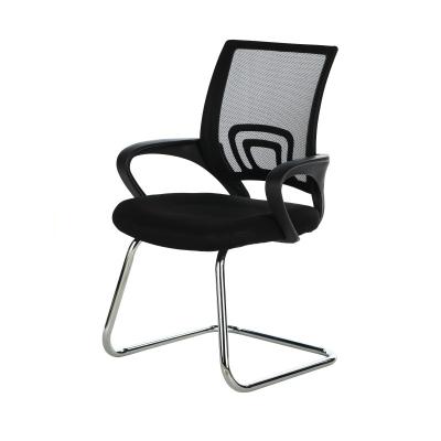 China Other Hot Sale Office Furniture Modern Mesh Fabric Armrest Computer Office Chair With Fixed Base for sale