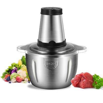 China 2L commercial stainless steel minced household portable multifunctional professional commercial chopper for sale