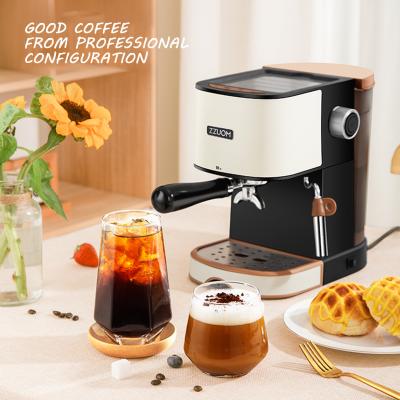 China 6826T Amazon Hotel Success 850W 220V /kitchen Commercial Intelligent Coffee Maker Espresso Machine for sale