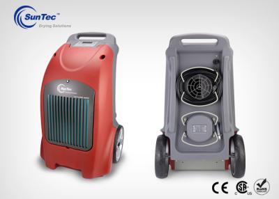 China 88 L / 24 H Mobile Air Whole House Dehumidifier Condensate Pump Built In For Building for sale