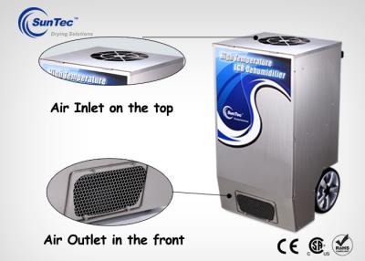 China Flood Restoration Portable Industrial Dehumidifier Power Consumption Low for sale