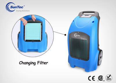 China Water Damage Restoration 150 Pint Dehumidifier Whole House With High Airflow Filters for sale