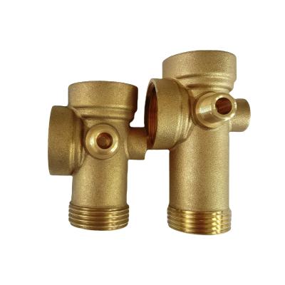 China 1/4 1/2 brass fittings 3/4 1 inch 5 ways transfrom brass plumbing connector copper joint union pipe for sale