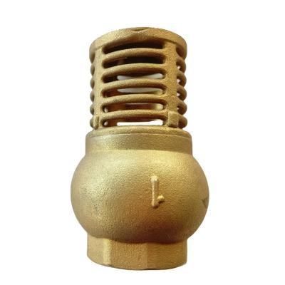 China General Water Pump 1/2 inch-4 inch Brass Suction Valve for sale