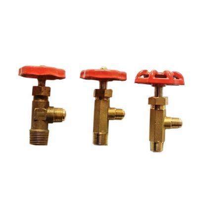 China 1/4 Inch -1/2 Inch Mini Male Thread General Brass Needle Valve for sale