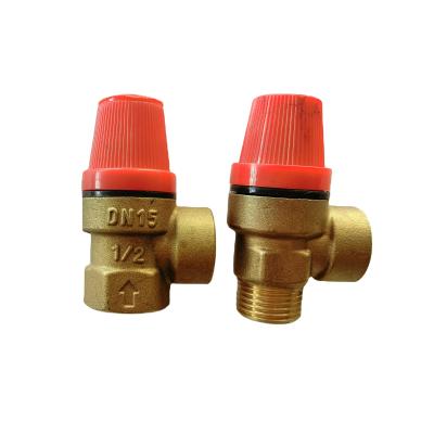 China General High Quality Brass Safety Relief Valve Safety Relief Valve For Wall Hanging Furnace Heater for sale