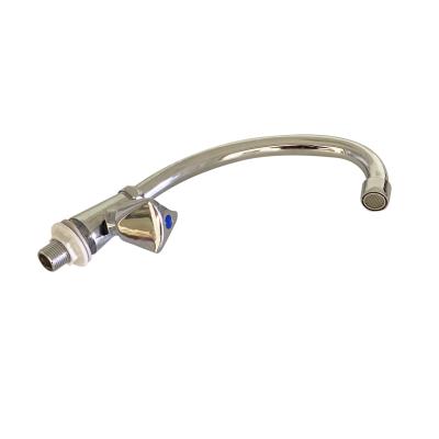 China Metered Faucets Faucet Manufacturer Sell Quality Cheap Bathroom Round Single Handle Zinc Faucet for sale