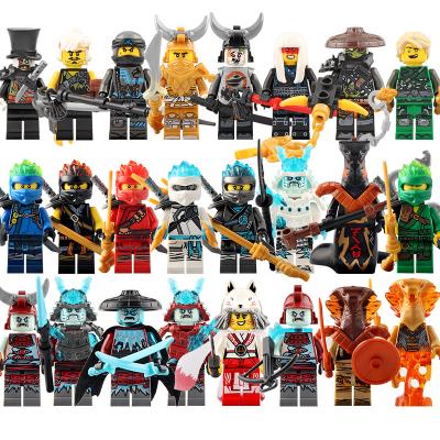 China Build Ninja Ghost Rai Mezmo Serpentine Army Soldiers Action Numbers Toy Ninja Pythor Chop Evil's Figure Building Blocks Education DIY Toys for sale