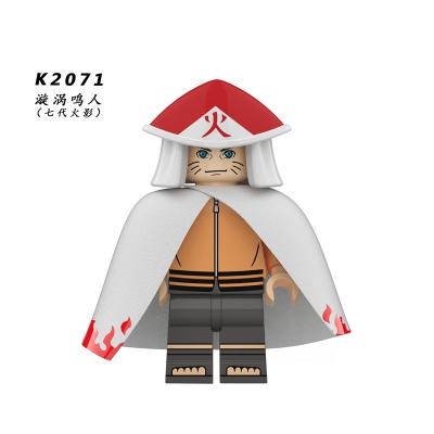 China KDL810 Uzumaki Nanuto Senju Tobirama Namikaze Minato Orochimaru Yakushi Kabuto Mini Figures Building Blocks Model Building Toy Killer Bee for sale