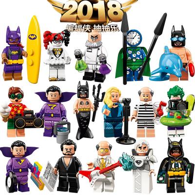 China Construction Toy One Piece Pirate Harley Quinn Robin Hugo Strange Mermaid Tail Building Blocks Brick Plastic Toys for Kids Christmas Gifts for sale