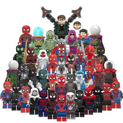 China Green Venom Mini Building Block Doctor Strange Dr Octopus Goblin Spider Movies Toy X0331 X0328 Building Block Model Action Number Toys for sale