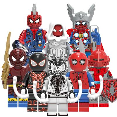 China Building Toy x0281No's Home Way Spider Dr. Octopus Superheroes Mini Comics New 2022 Arrivals Kit Figures Set Models Kids Toys Educational Gifts for sale