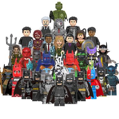 China Construction Toy Super Heroes X0334 Gordon Wayne Bat Catwoman Riddler Man Mini Character Action Building Block figure set modelsToys for kids for sale