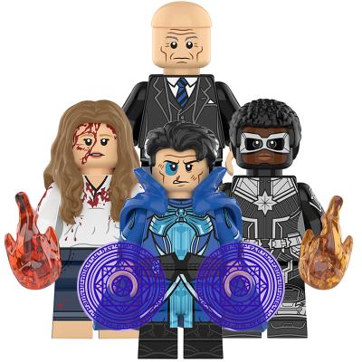 China Building Toy KT1058 Dr. Strange in the Multiverse Professor X Wanda Captain Madness Mini Bricks Building Blocks Figure Kids Toys Gifts for sale