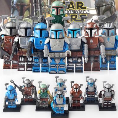 China Building Toy KT1041 KT1042 KT1043 Star The Bad Wars Batch Copy Trooper Rex Cody Hunter Jesse Wrecker Wars Mini Building Block Toy DIY Gift for sale