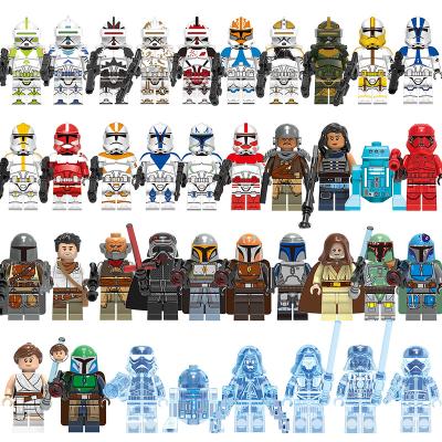 China Avenger Legoes Building Blocks Toys Set Mini Toy Star Bad Batch Batch Warsskywalker Action Figures Clone Trooper Weapon Building Blocks Clone War for sale