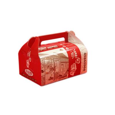 China Recyclable Make Paper Snack Cardboard For Removal Logo Printed Hamburger Box Custom Wholesale for sale