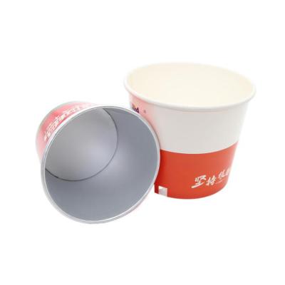 China Custom Hot Drinks Soup Food Packaging Cup Insulated Customized Biodegradable Disposable Paper Bowl for sale