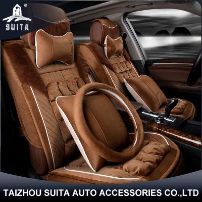 China Car Seat Winter Fashion Design Warm Luxury Car Seat Cover for sale