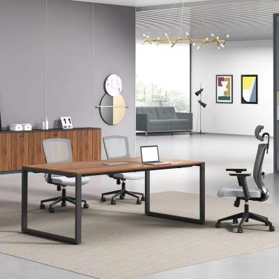 China Capacity Factory Quality Office Furniture 8 Person Conference Room Conference Table for sale