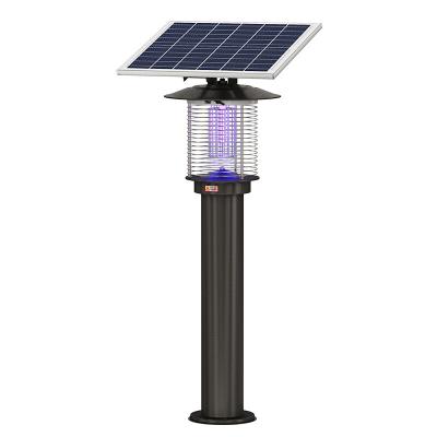 China Solar Powered LED Mosquito Killer Lamp , Lawn Mosquito Killer Zapper for sale