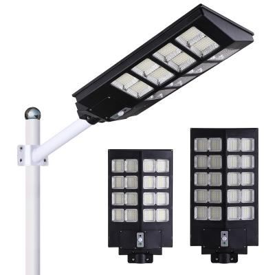 China Led Solar Flagpole Lights For Aluminum Flag Pole Ip65 Waterproof Outdoor Module Street Light 300W 400W 500W Integrated All In One Street Garden Led Solar Light for sale