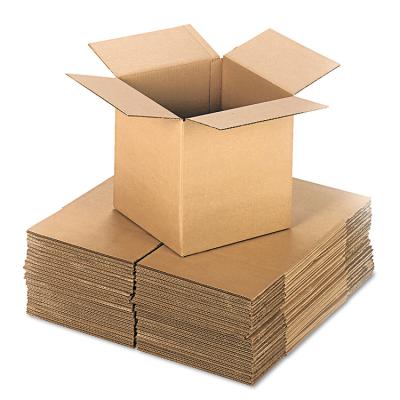 China Cheapest Outer Packaging Cardboard Paper Cardboard Material Small Size Flat Packed Boxes Corrugated Cardboard for sale