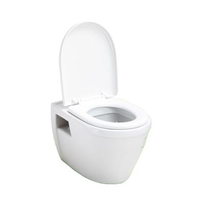 China Modern Concealed Cistern Inodoro P-trap Cistern Concealed Down Wash Toiletries MGZ-07 Sanitary Ware Wall Hung Rimless Toilet for sale