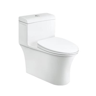 China Medyag Modern Ceramic Double-Flow Strap 300/400mm Sanitary Siphon One-Piece Toilet OEM YLZ-1110 for sale