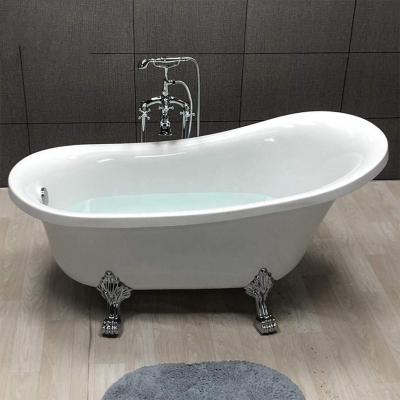 China Medyag Acrylic Vintage Freestanding Margherita Style Free Standing Bathtub Bathroom Shower Tubs for sale