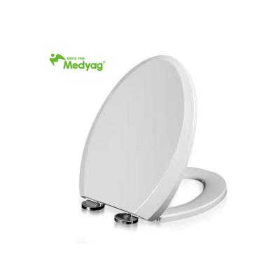 China Slow-end Toilet Seats Medyag QQ Quick Release Seat Cover Soft Closing Easy Installation PP UF Toilet Seat Cover for sale