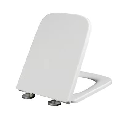 China Slow-End Toilet Seats Medyag Bathroom Accessories UF Toilet Seat Cover UF One-Piece Soft Closing Two-Piece Lid for sale