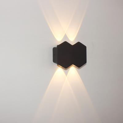 China Hotel Art Design Led Outdoor Wall Lamp Home Decorative Waterproof Ip65 Wall Lights For Garden Pillar for sale