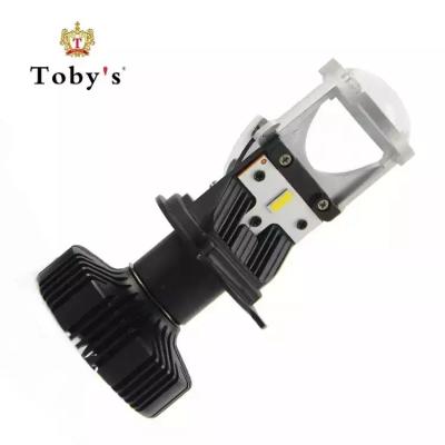 China tobys Led Mini Projector 45W led headlight H4 lens Car 4500lm led headlight Bulbs Focused Light For Car RDX for sale