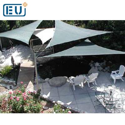 China HDPE Triangle Sun Shading Net Mesh Triangle Tent Shade Sail Fabric For Dust Filter for sale