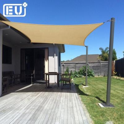 China Best Durable Rectangle Wholesale Sun Shade Sail Cloth Screen Cloth Cover Canopy For Patio Car Backyard Pergola Balcony Playground for sale