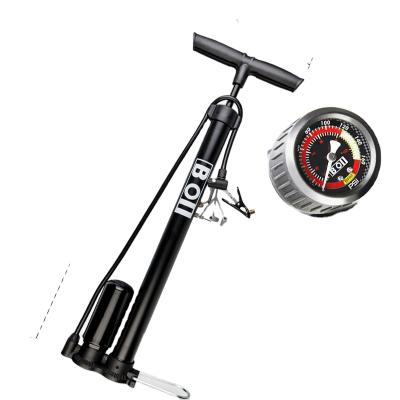 China EasyDo 160 PSI Presta Schrader Steel Valve Tire Bike Compressor Bicycle Pump Floor Cycle Compressor for sale