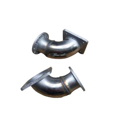 China Customized Professional Supply Accept Custom Metal Car Exhaust Fexbile Pipe Welded Parts for sale