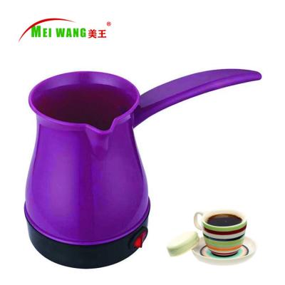 China Mini Electric Kettle Multi Purpose Rotating Purple Coffee Color Factory Meiwang 360 Degree Base Jug Warmer Pot for sale