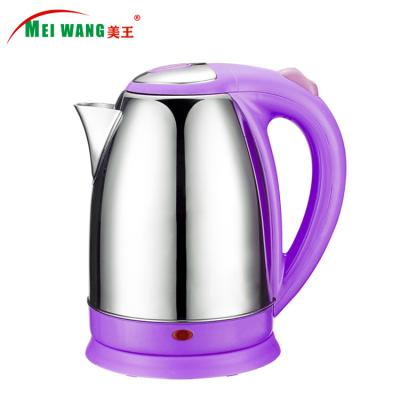 China 360 Degree Rotating High Quality Stainless Steel Electric Jug Base Electric Water Kettle 1.5L 1.8L for sale