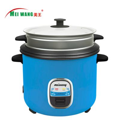 China Automatic cooking and keeping hot high quality white interior cylinder rice cooker ALU small pot price for sale